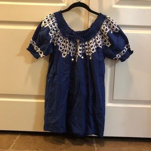 NWT Gretchen Scott Womens Tunic Size Small